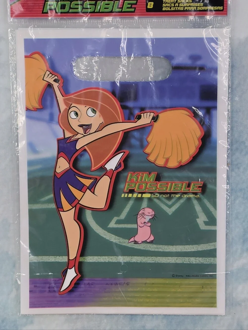 Disney Kim Possible Treat Sacks Bags Hallmark Party Express NWT